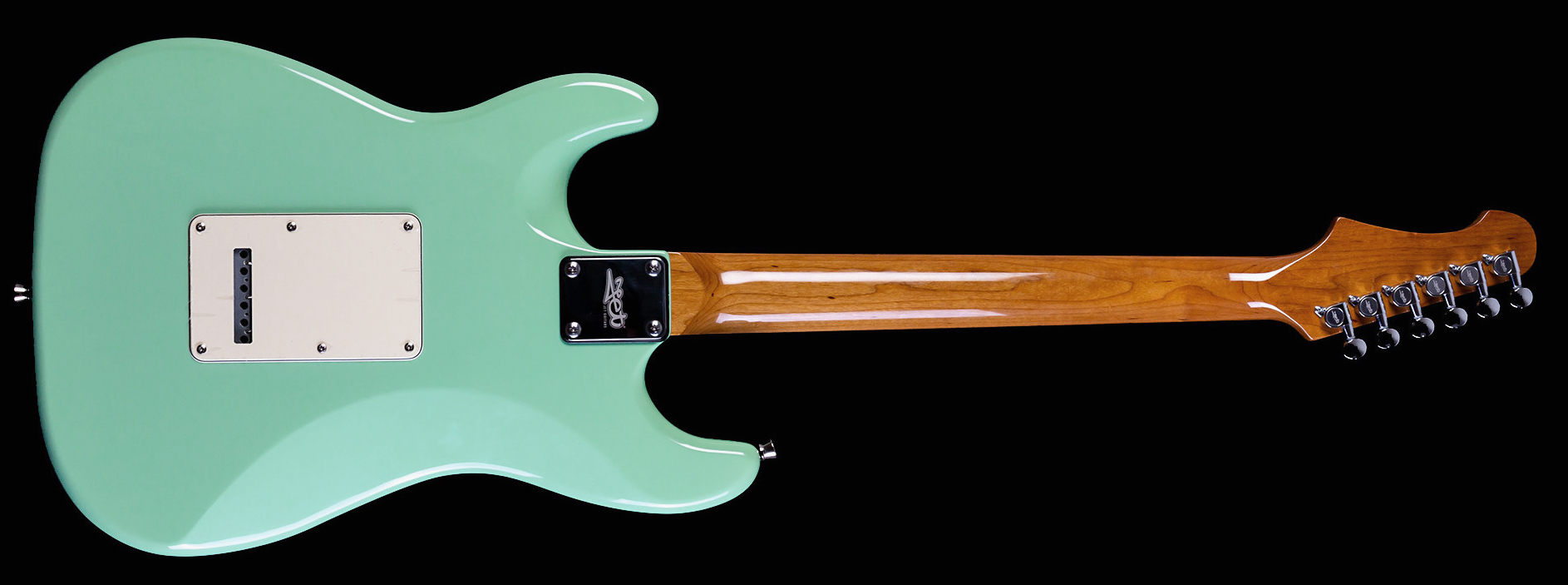 Jet Guitars Js300 Sfg Lh Gaucher  3s Trem Mn - Sea Foam Green - Guitarra eléctrica con forma de str. - Variation 1