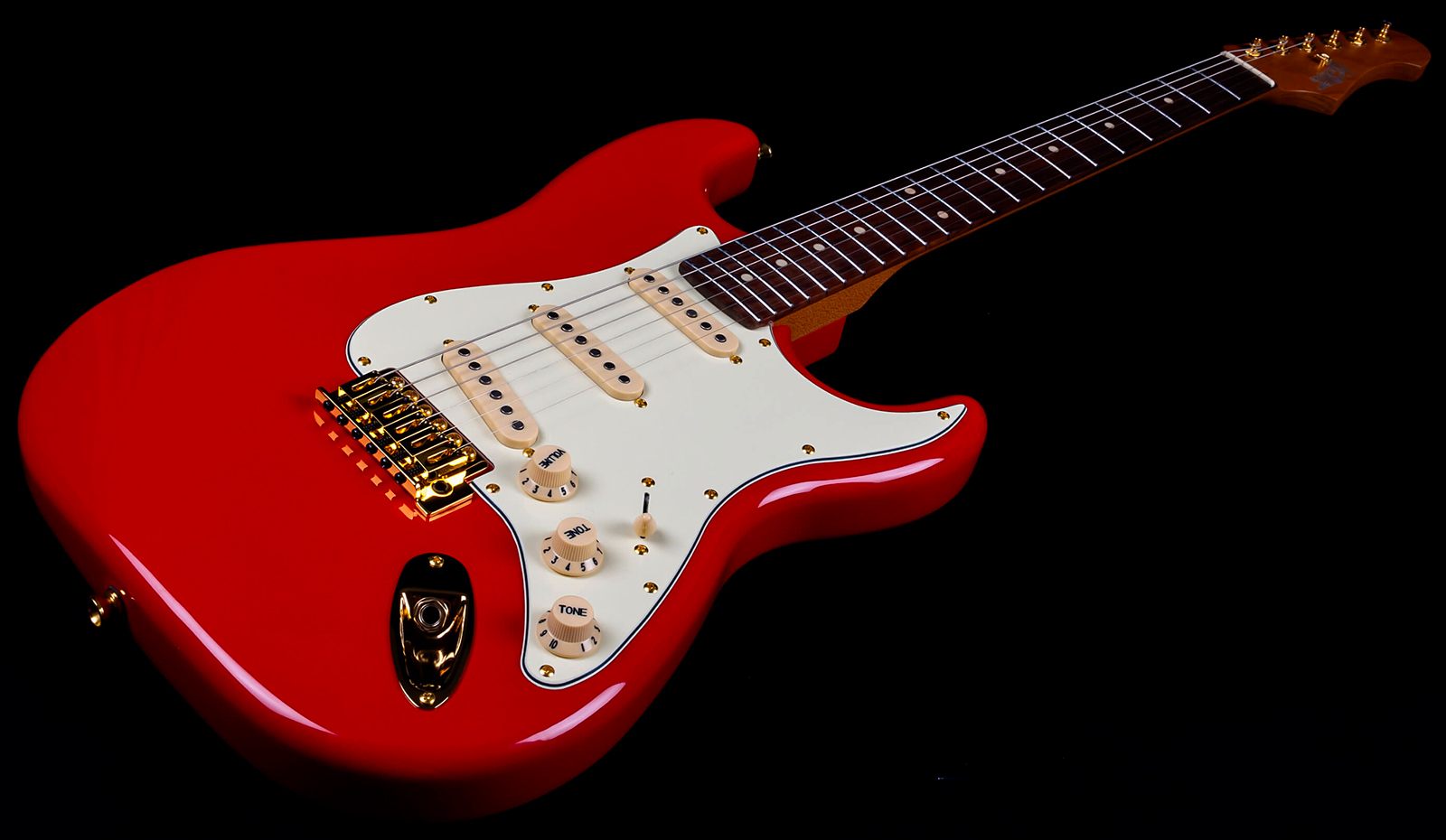 Jet Guitars Js380 Rd G 3s Trem Rw - Red - Guitarra eléctrica con forma de str. - Variation 3