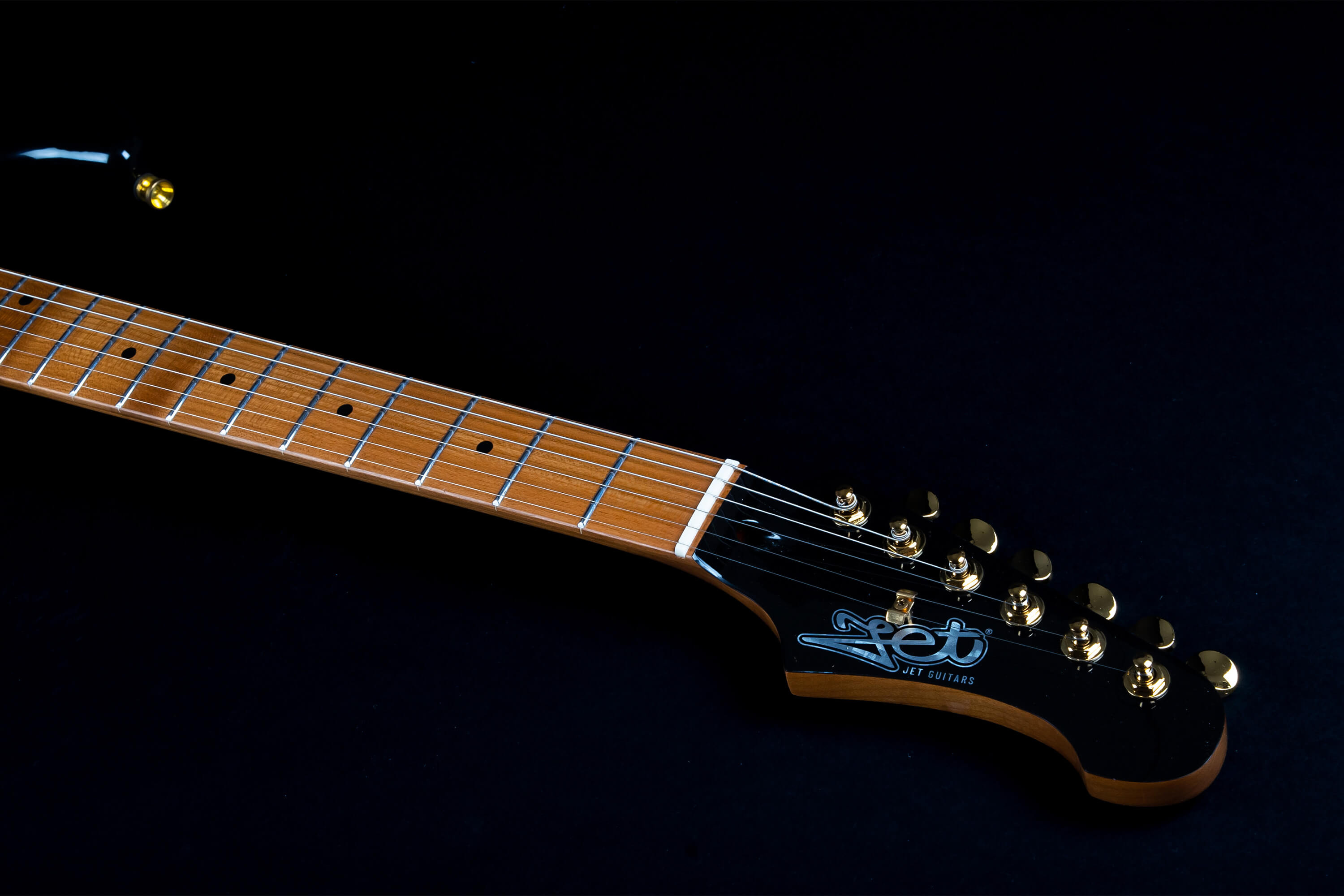 Jet Guitars Js400 Bk G Hss Ht Rw - Black - Guitarra eléctrica con forma de str. - Variation 4