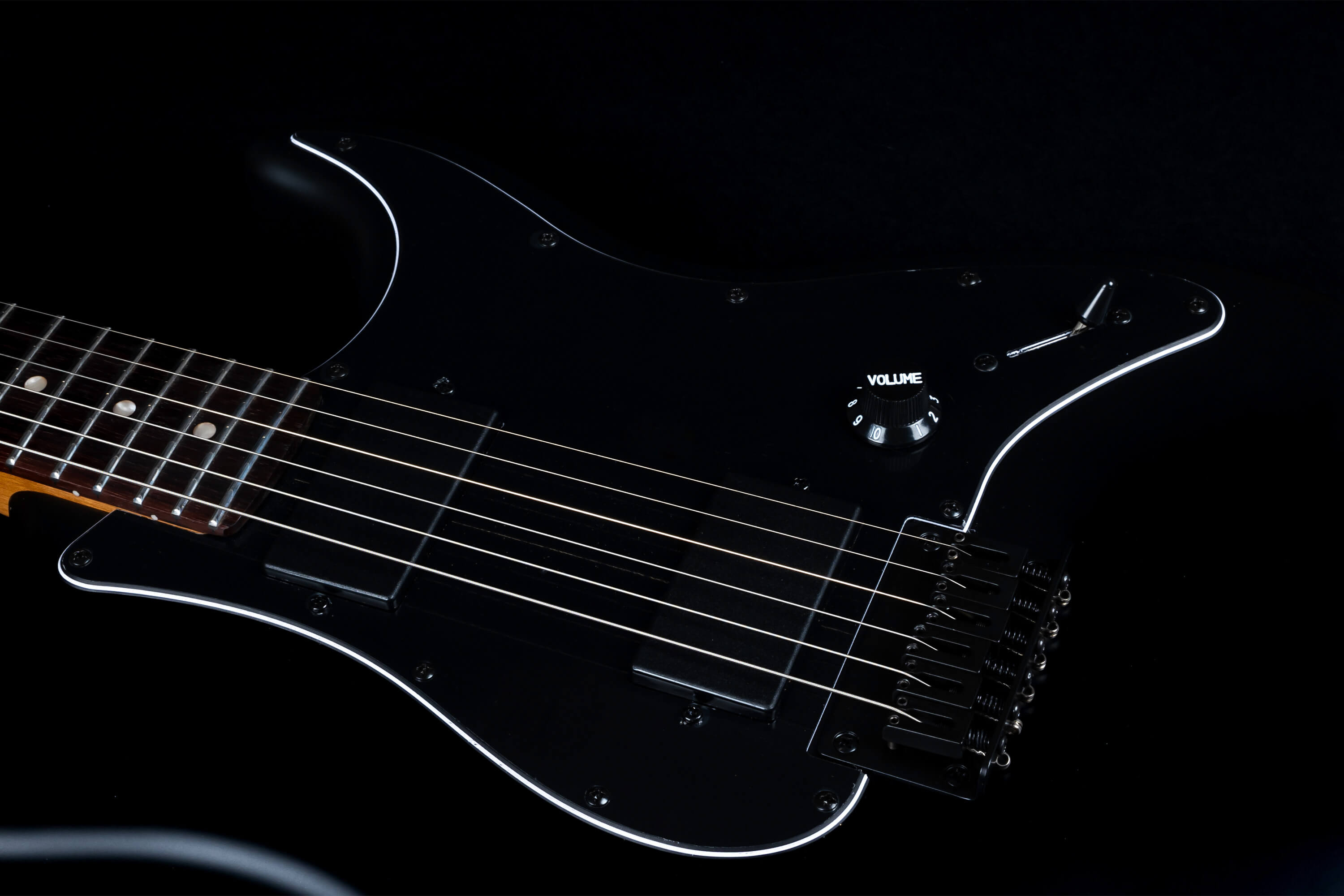 Jet Guitars Js400 Mbk 2h Ht Rw - Matt Black - Guitarra electrica metalica - Variation 3