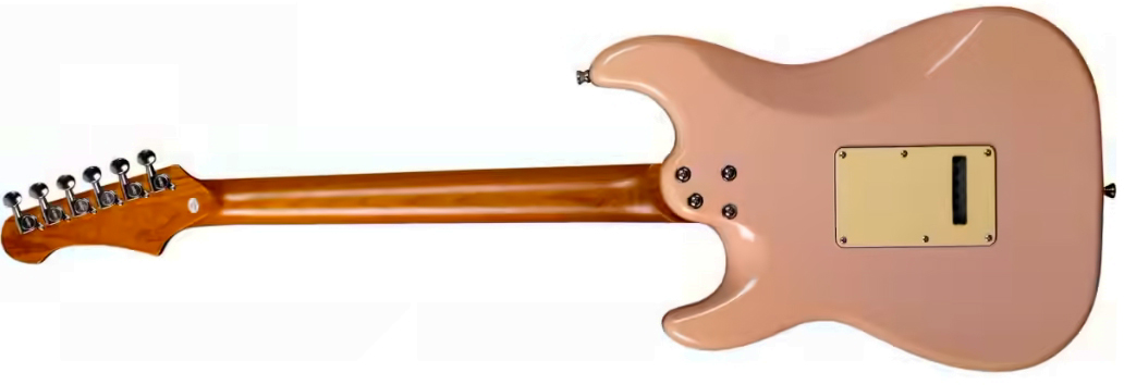 Jet Guitars Js400 Pk R Hss Trem Rw - Shell Pink - Guitarra eléctrica con forma de str. - Variation 1