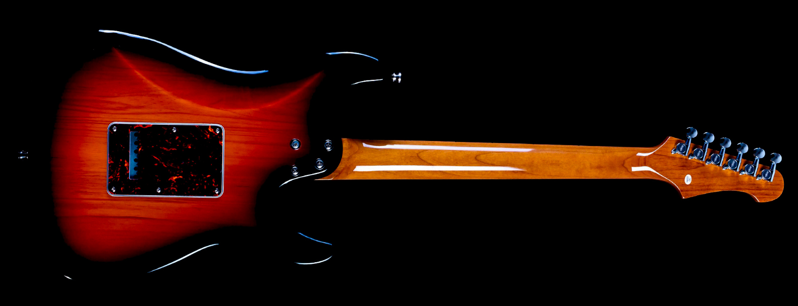 Jet Guitars Js400 Sb Hss Trem Mn - Sunburst - Guitarra eléctrica con forma de str. - Variation 1