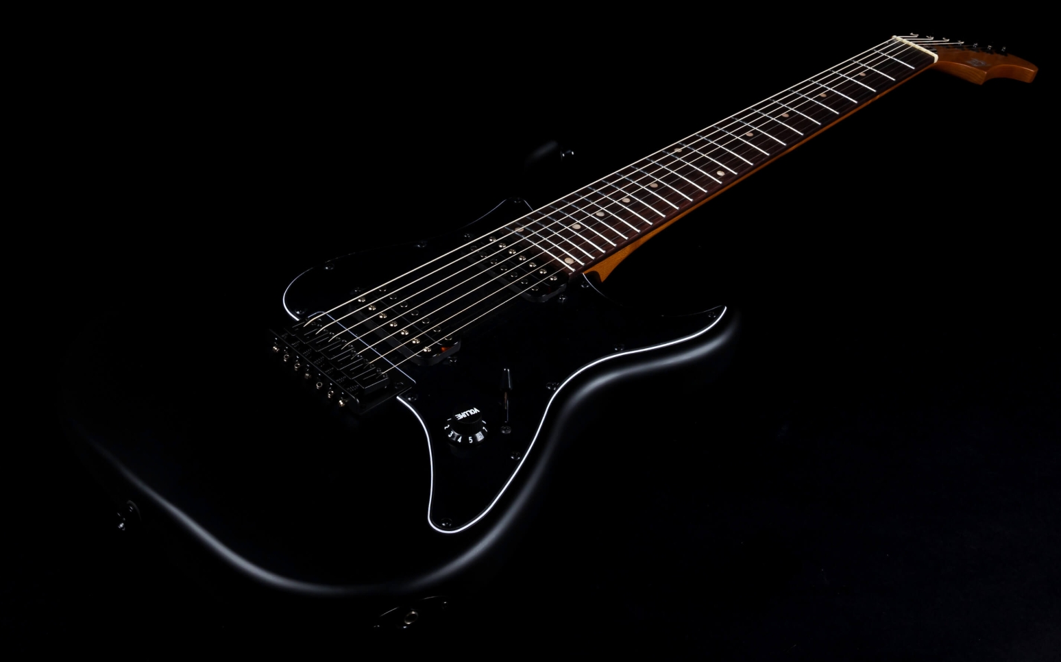 Jet Guitars Js407 Mbk 7c Baryton 2h Ht Rw - Matt Black - Guitarra eléctrica barítono - Variation 2