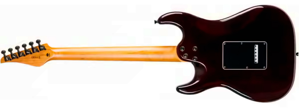 Jet Guitars Js450 Blb 2h Trem Mn - Blue Burst - Guitarra eléctrica con forma de str. - Variation 3