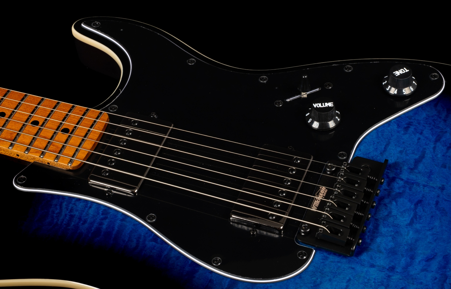 Jet Guitars Js450 Blb 2h Trem Mn - Blue Burst - Guitarra eléctrica con forma de str. - Variation 5