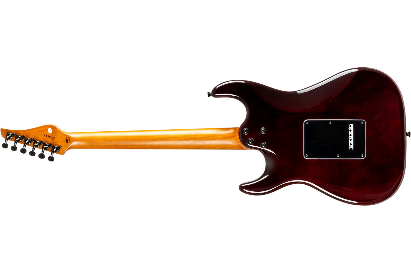 Jet Guitars Js450 Tgr Hss Trem Rw - Transparent Green - Guitarra eléctrica con forma de str. - Variation 1
