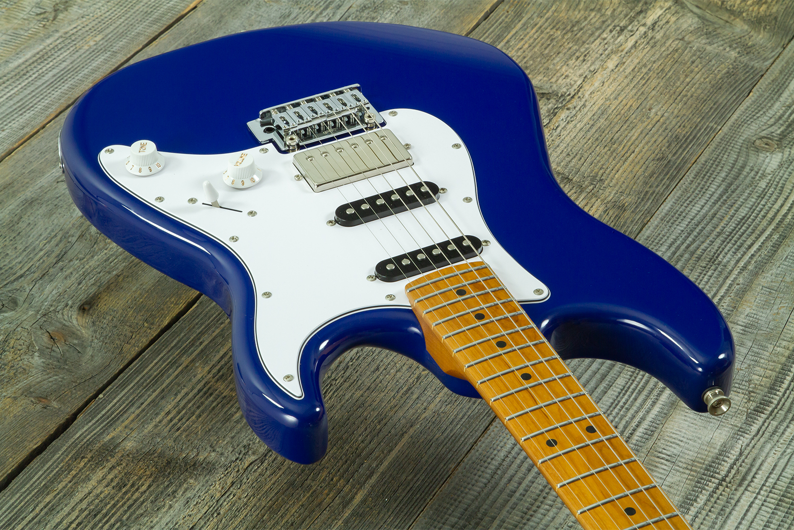 Jet Guitars Js480 Db Ltd Hss Trem Mn - Daytona Blue - Guitarra eléctrica con forma de str. - Variation 2