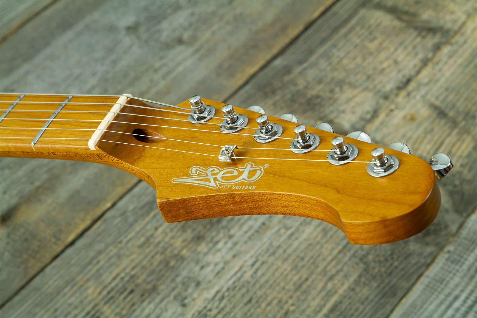 Jet Guitars Js480 Db Ltd Hss Trem Mn - Daytona Blue - Guitarra eléctrica con forma de str. - Variation 6