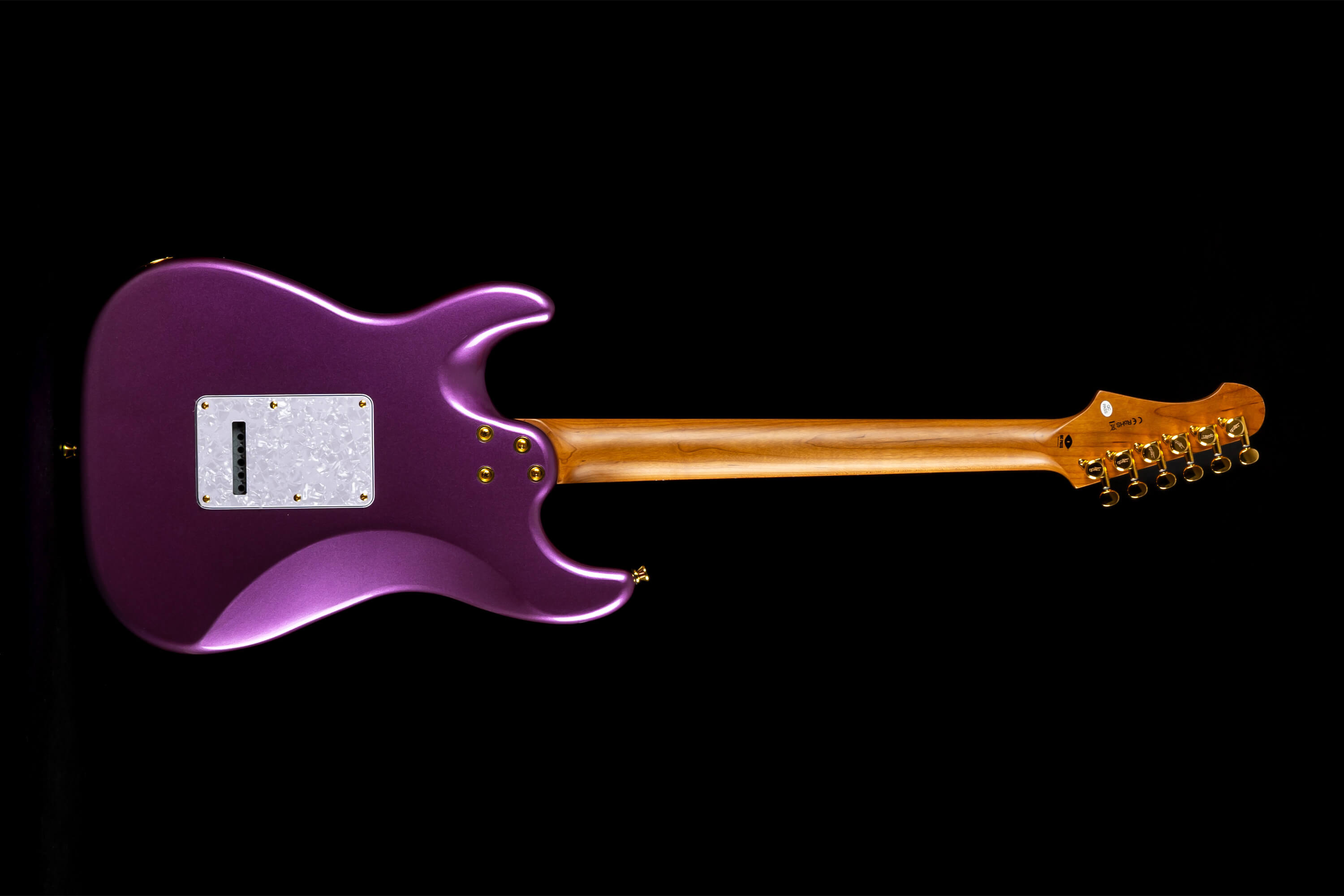 Jet Guitars Js480 Vi G Hss Trem Rw - Violet - Guitarra eléctrica con forma de str. - Variation 1