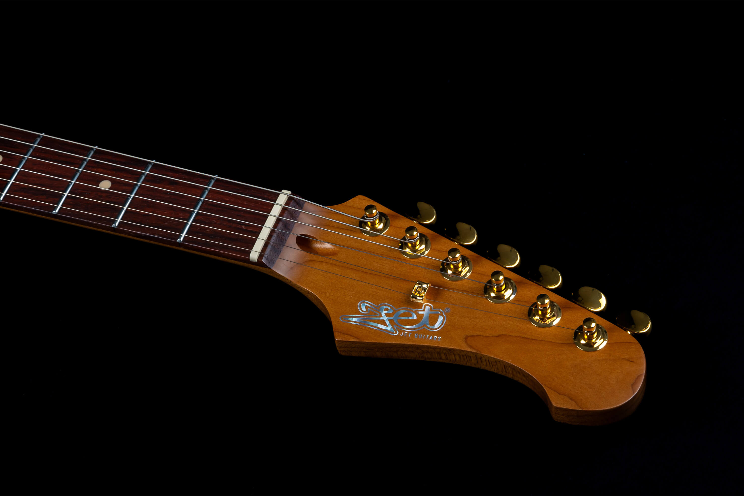 Jet Guitars Js480 Vi G Hss Trem Rw - Violet - Guitarra eléctrica con forma de str. - Variation 4