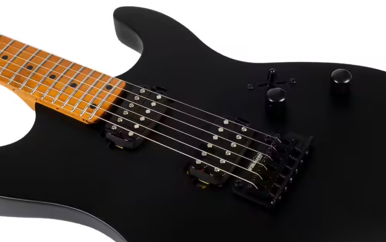 Jet Guitars Js500 Mbk 2h Trem Mn - Matt Black - Guitarra eléctrica con forma de str. - Variation 3