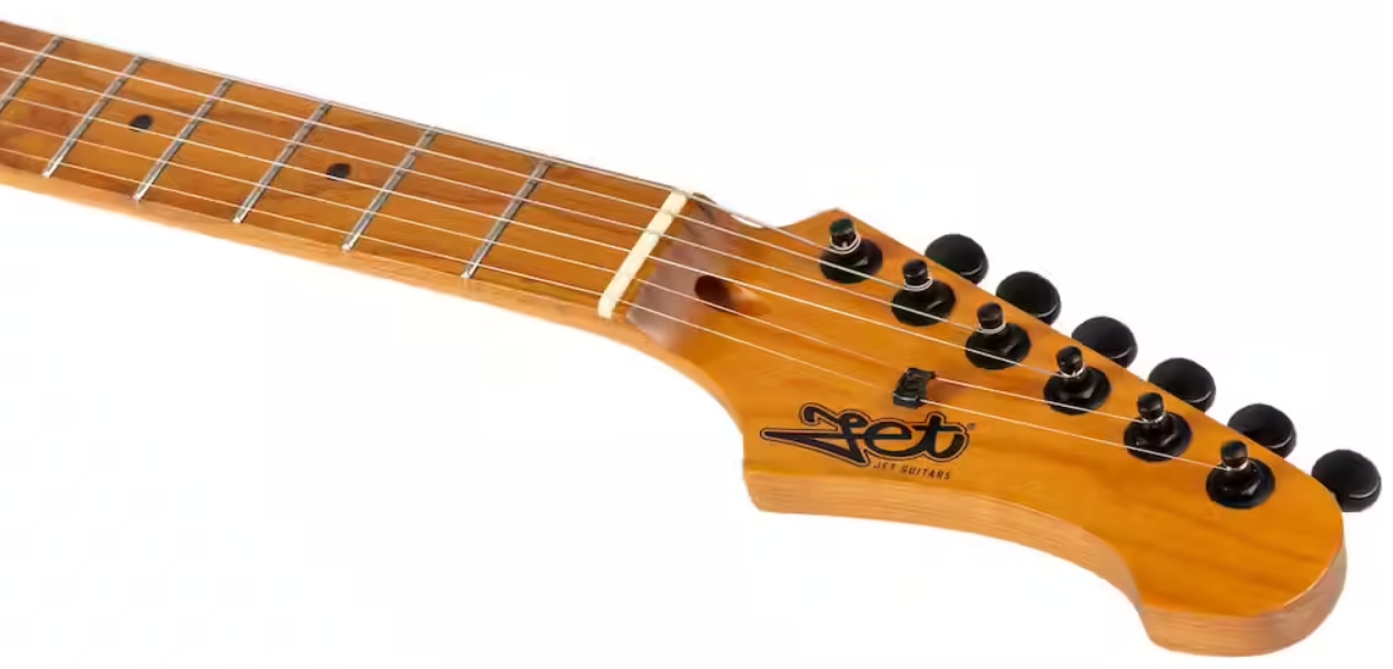 Jet Guitars Js500 Mbk 2h Trem Mn - Matt Black - Guitarra eléctrica con forma de str. - Variation 4