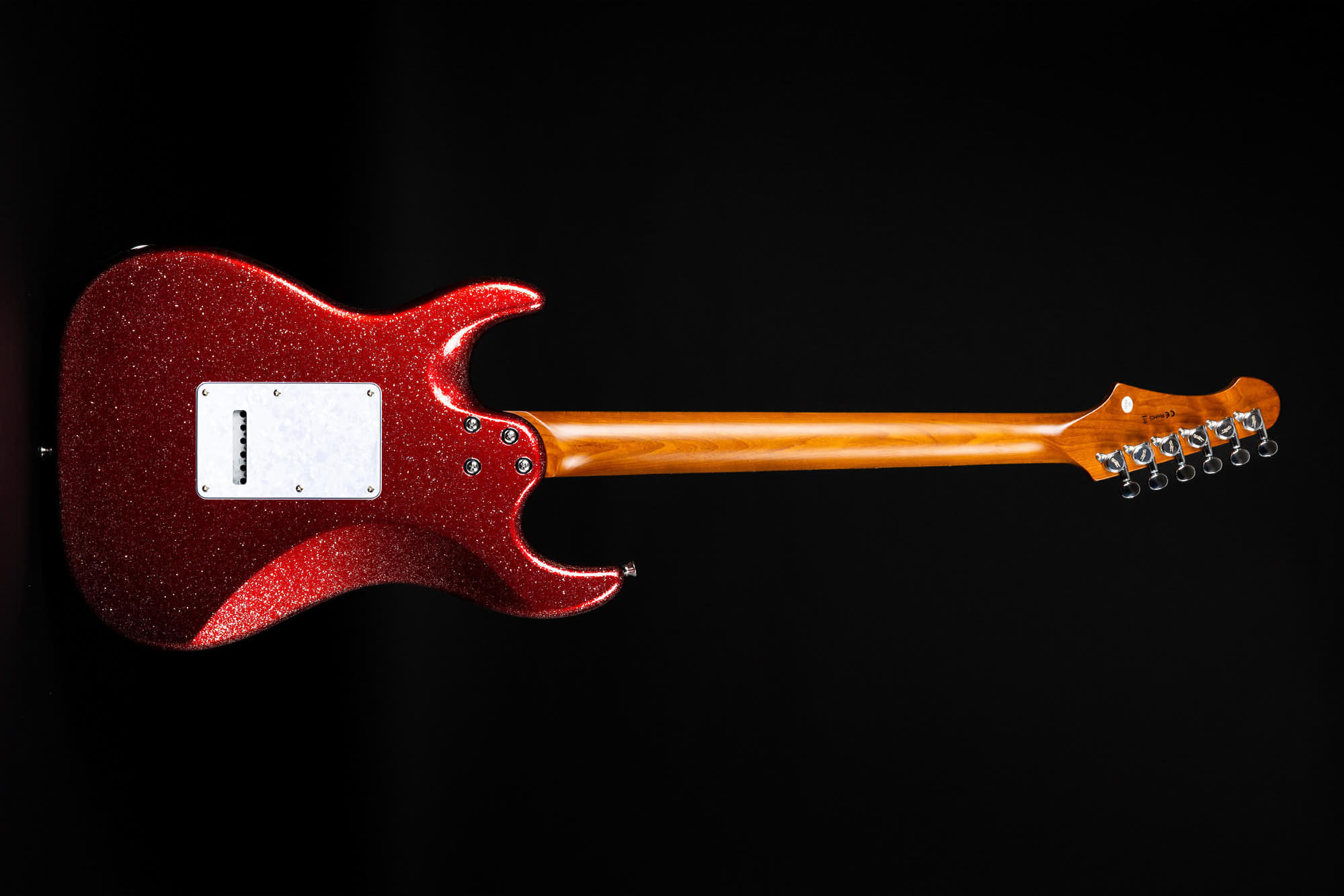 Jet Guitars Js500 Rds 2h Trem Eb - Red Sparkle - Guitarra eléctrica con forma de str. - Variation 1