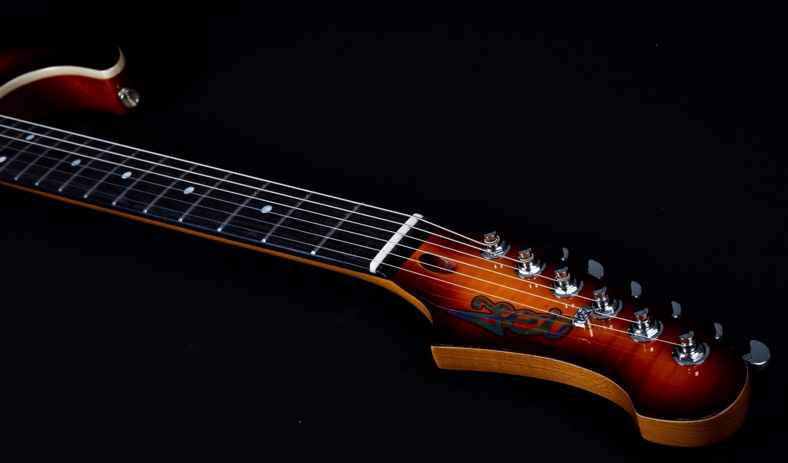 Jet Guitars Js600 Bs Trem Hss Eb - Sunburst - Guitarra eléctrica con forma de str. - Variation 4