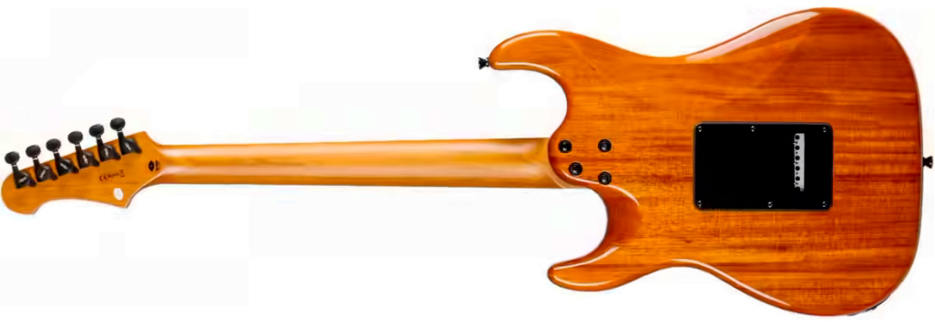 Jet Guitars Js600 Tpp Trem Hss Mn - Transparent Purple - Guitarra eléctrica con forma de str. - Variation 1