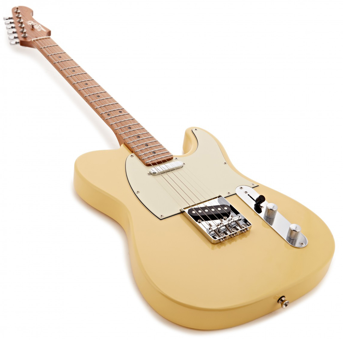 Jet Guitars Jt300 Bts 2s Ht Mn - Blonde - Guitarra eléctrica con forma de tel - Variation 2