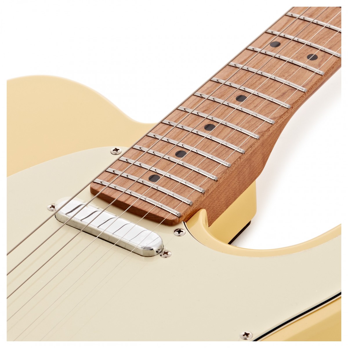 Jet Guitars Jt300 Bts 2s Ht Mn - Blonde - Guitarra eléctrica con forma de tel - Variation 3