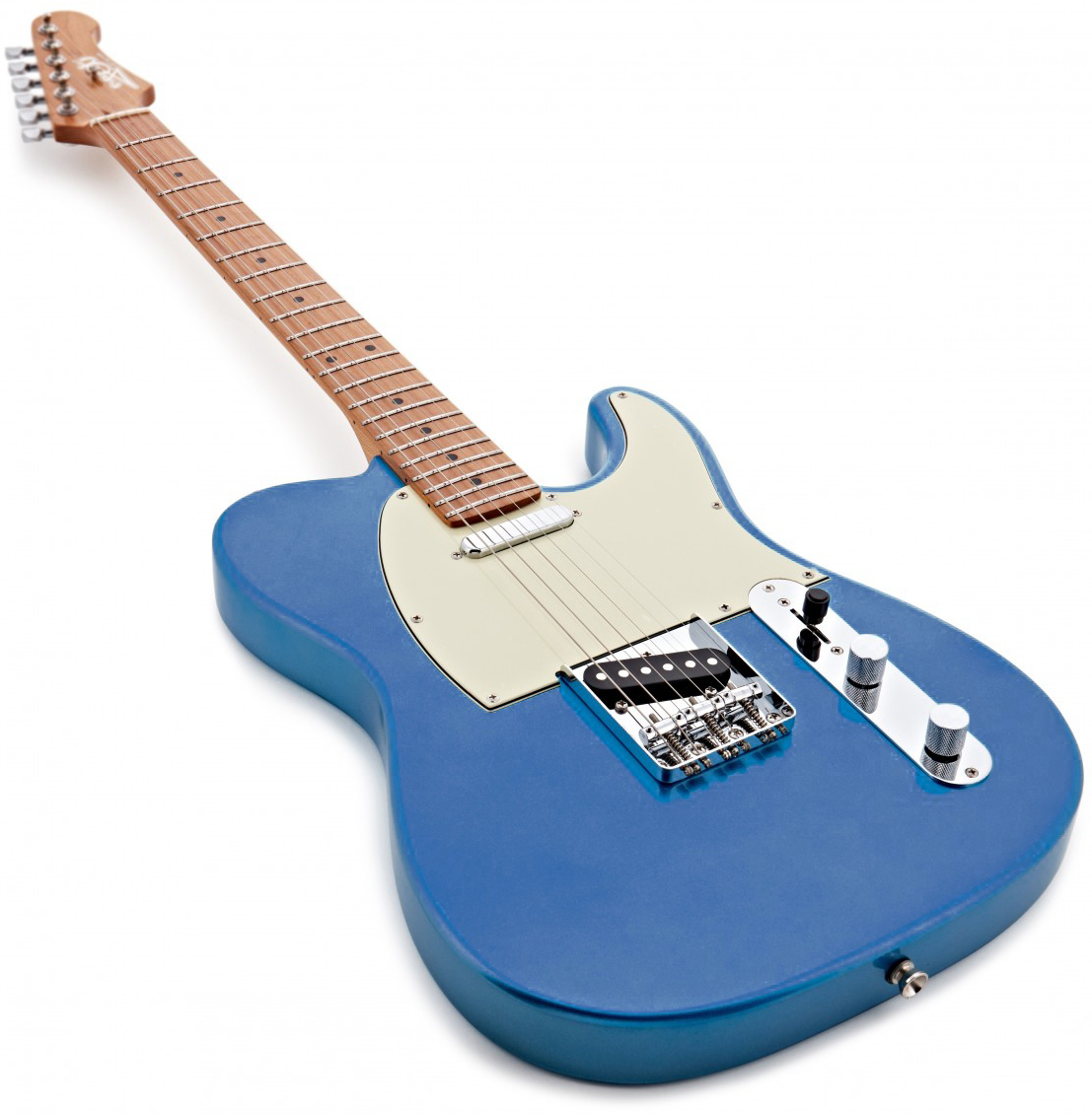 Jet Guitars Jt300 Lpb 2s Ht Mn - Lake Placid Blue - Guitarra eléctrica con forma de tel - Variation 2