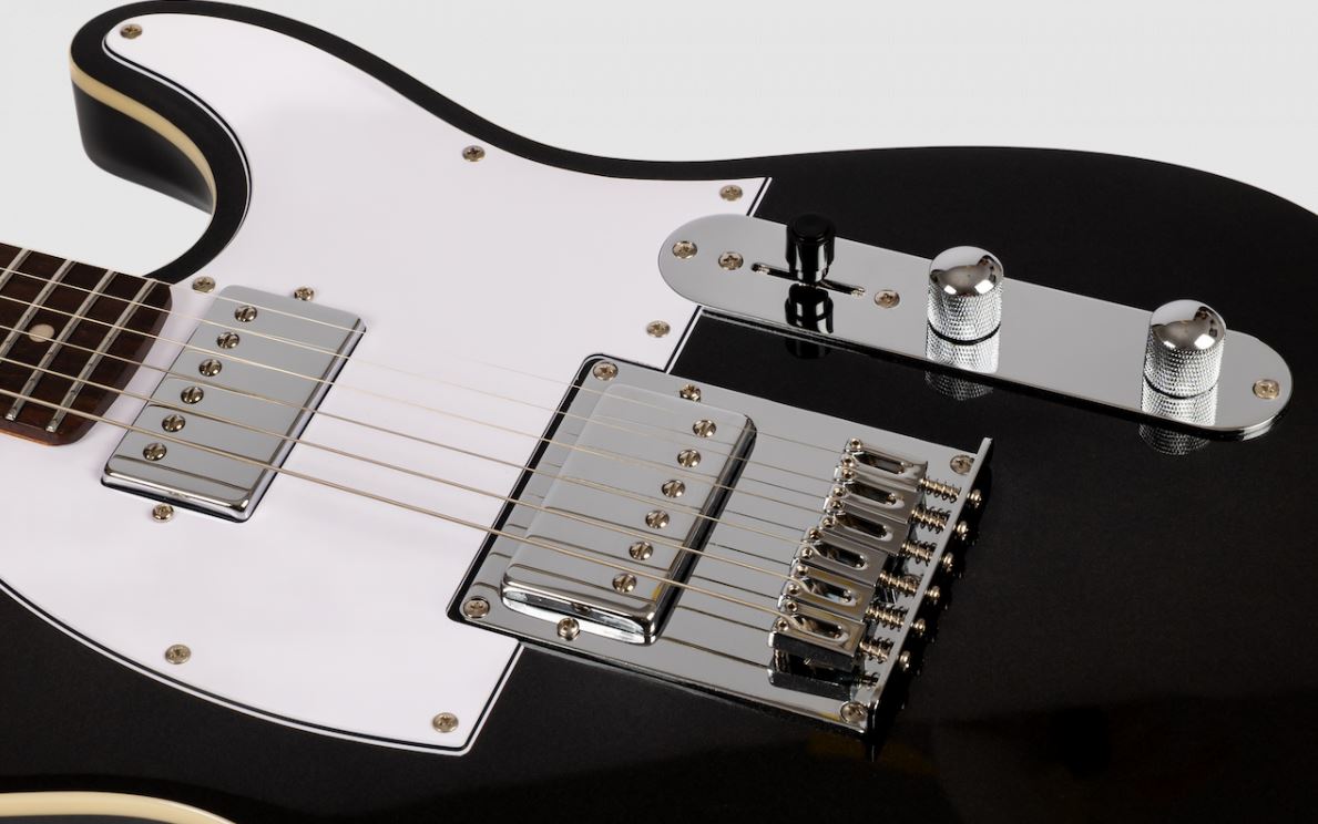 Jet Guitars Jt350 Bk R Hh Ht Rw - Black - Guitarra eléctrica con forma de tel - Variation 3