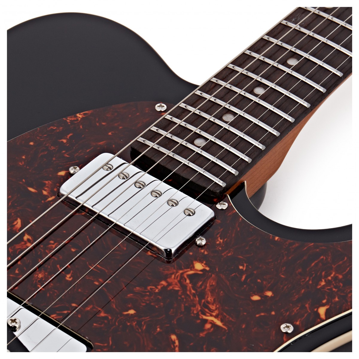Jet Guitars Jt350 Bk R Hs Ht Rw - Black - Guitarra eléctrica con forma de tel - Variation 4