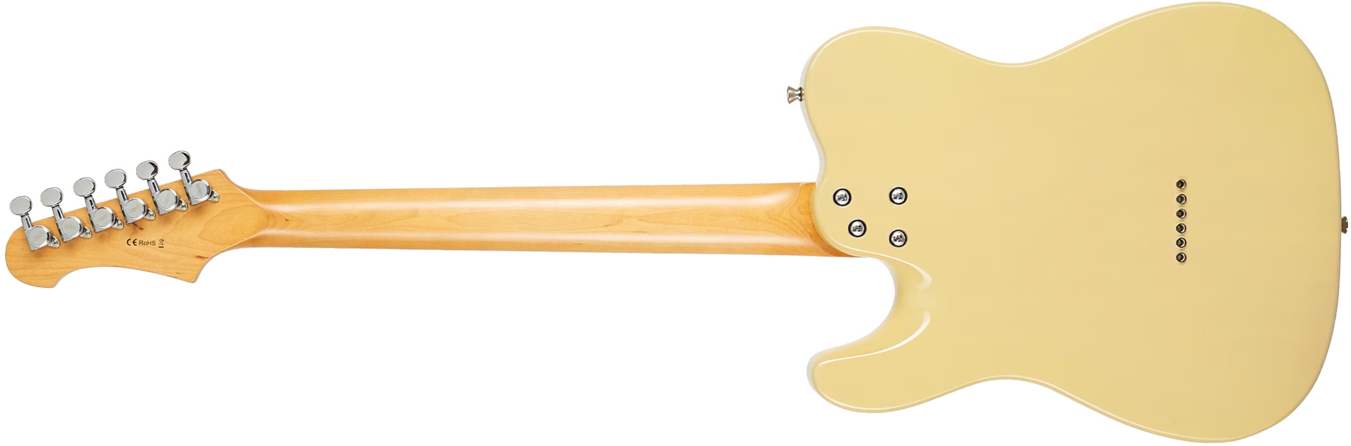 Jet Guitars Jt350 Bsc 2s Ht Mn - Butterscotch - Guitarra eléctrica con forma de tel - Variation 1