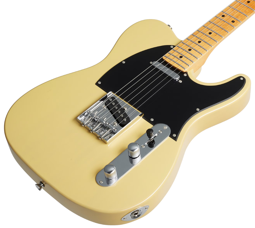 Jet Guitars Jt350 Bsc 2s Ht Mn - Butterscotch - Guitarra eléctrica con forma de tel - Variation 2
