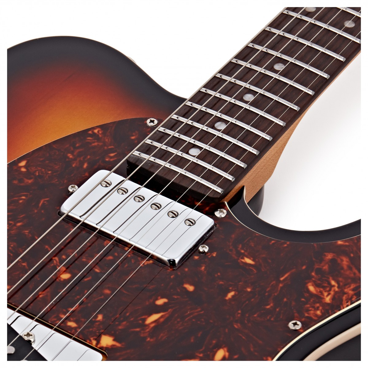 Jet Guitars Jt350 Sb R Hs Ht Rw - Sunburst - Guitarra eléctrica con forma de tel - Variation 4