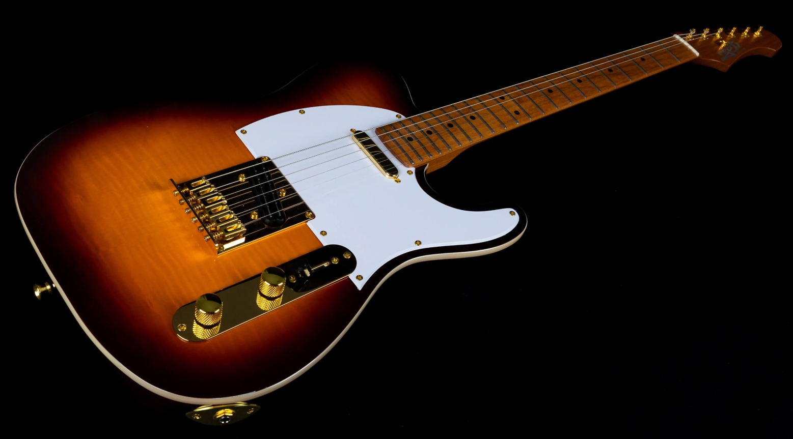 Jet Guitars Jt600 Bs G Hs Ht Gh Mn - Tobacco Burst - Guitarra eléctrica con forma de tel - Variation 2
