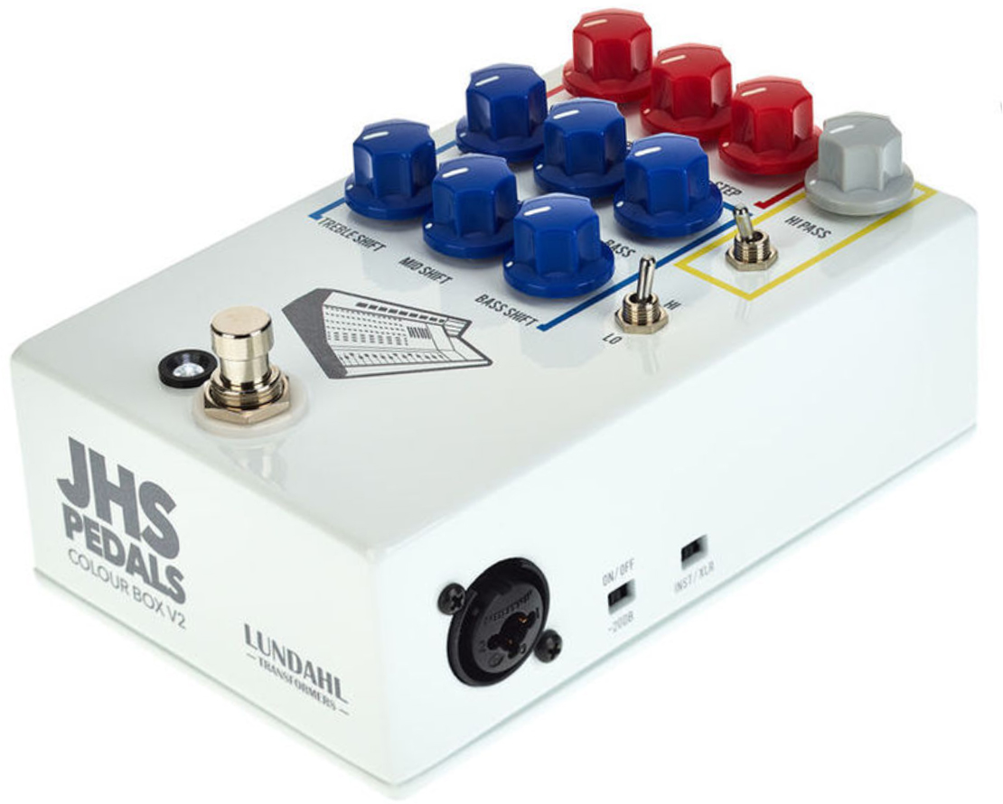 Jhs Colour Box V2 Preamp Eq Distortion Di - Preamplificador para guitarra eléctrica - Variation 1