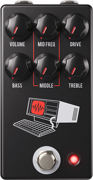 Jhs Hard Drive Black - Pedal overdrive / distorsión / fuzz - Main picture