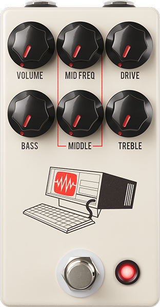 Jhs Hard Drive Tan - Pedal overdrive / distorsión / fuzz - Main picture