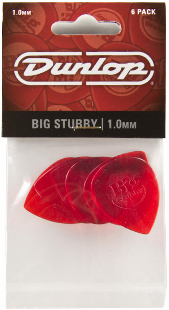 Jim Dunlop 475p1 Big Stubby Players Pack 1mm 6-set - Púas - Main picture