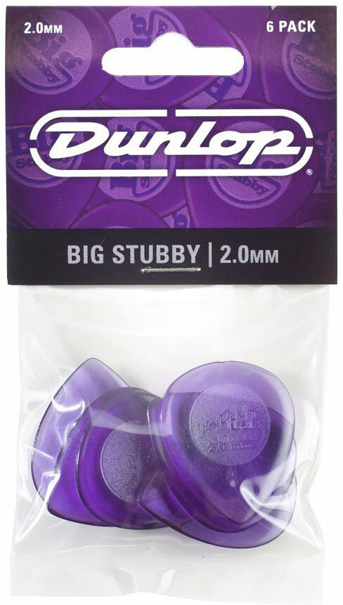 Jim Dunlop 475p2 Big Stubby Players Pack 2mm 6-set - Púas - Main picture