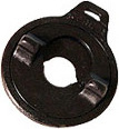 Jim Dunlop 7036 Lok Strap Plastic Black - Strap lock - Main picture