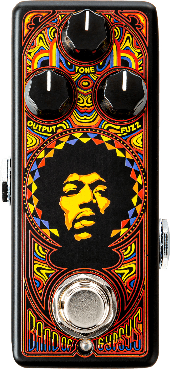 Jim Dunlop Authentic Hendrix '69 Psych Series Band Of Gypsys Fuzz Jhw4 - Pedal overdrive / distorsión / fuzz - Main picture