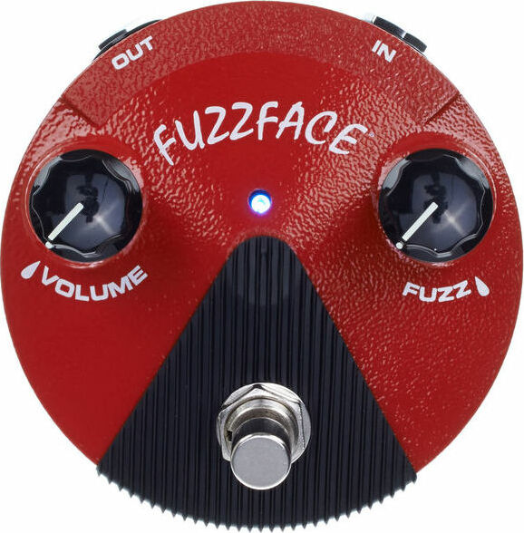 Jim Dunlop Ffm2 Mini Fuzz Face Red  Germanium - Pedal overdrive / distorsión / fuzz - Main picture