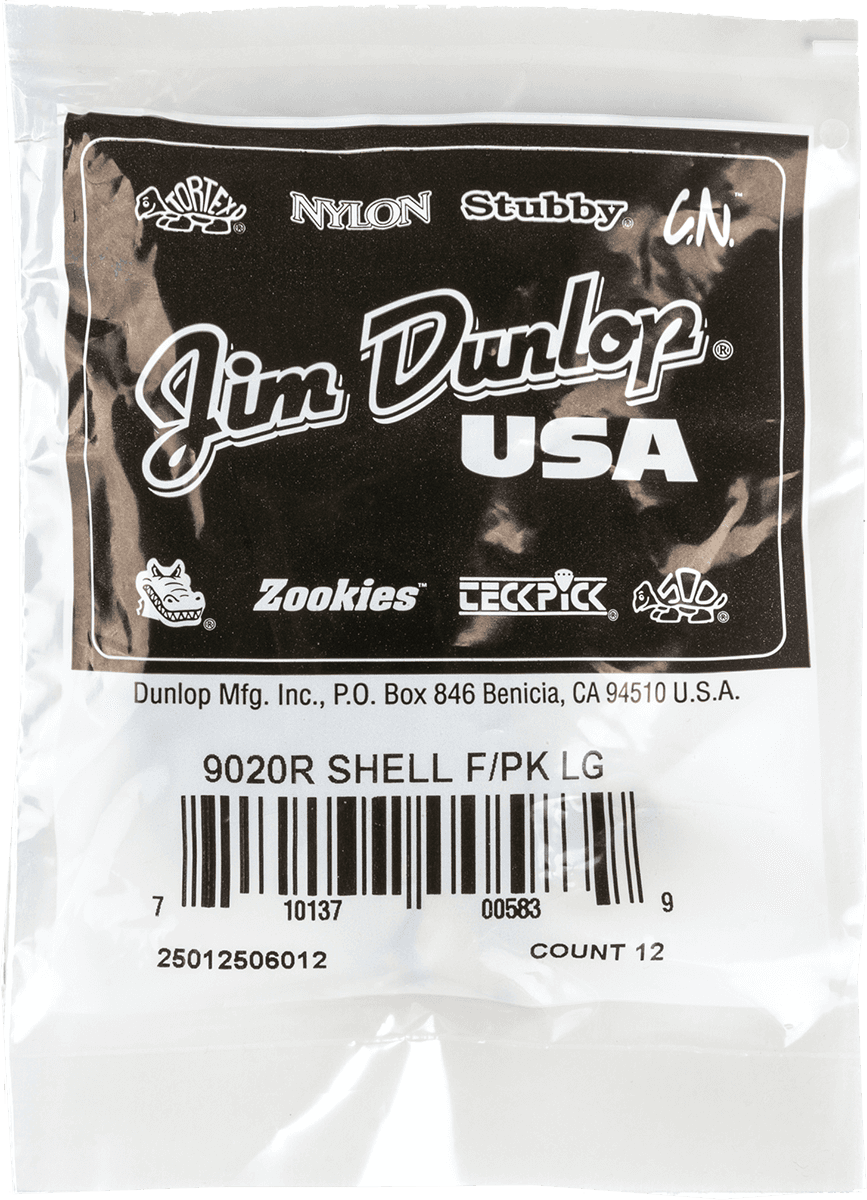 Jim Dunlop Fingerpick Plastic 9020 Doigt Large Shell (sachet De 12) - Púas - Main picture