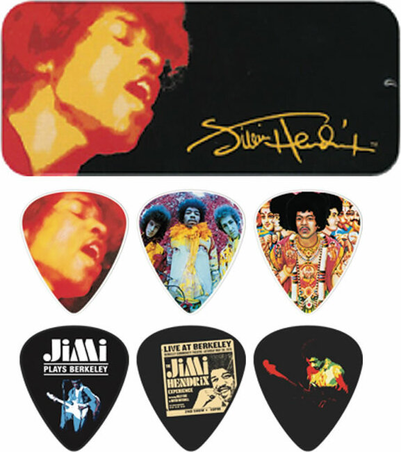 Jim Dunlop Jh-pt03h Lot De 12 Jimi Hendrix Electric Ladyland - Púas - Main picture