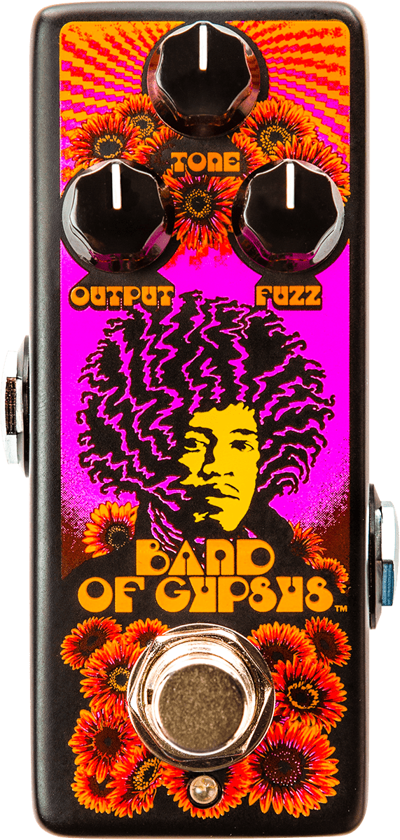 Jim Dunlop Jimi Hendrix Band Of Gypsys Fuzz Jhms4 - Pedal overdrive / distorsión / fuzz - Main picture