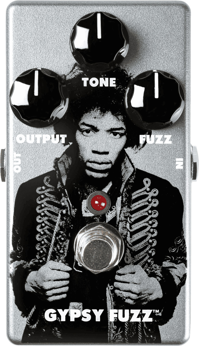 Jim Dunlop Jimi Hendrix Gypsy Fuzz Jhm8 - Pedal overdrive / distorsión / fuzz - Main picture