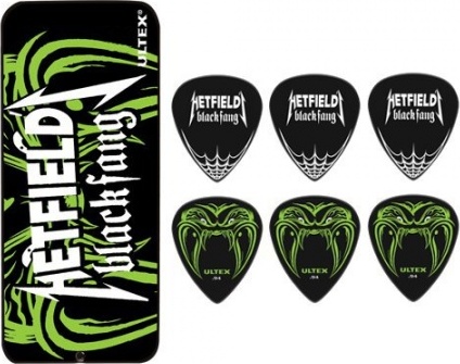 Jim Dunlop Lot De 6 James Hetfield Blackfang Ultex Collector Box 0.94mm - Púas - Main picture