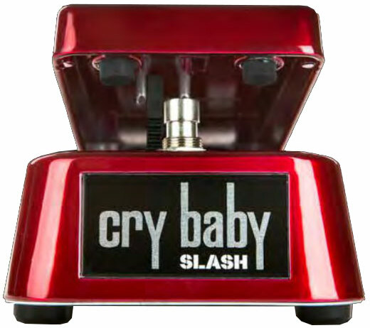 Jim Dunlop Slash Cry Baby Classic Wah Sc95r Ltd Signature Ruby Red Metallic - Pedal wah / filtro - Main picture