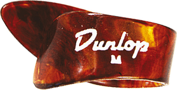 Jim Dunlop Thumbpick Plastic 9022 Pouce Medium Tortoise - Púas - Main picture