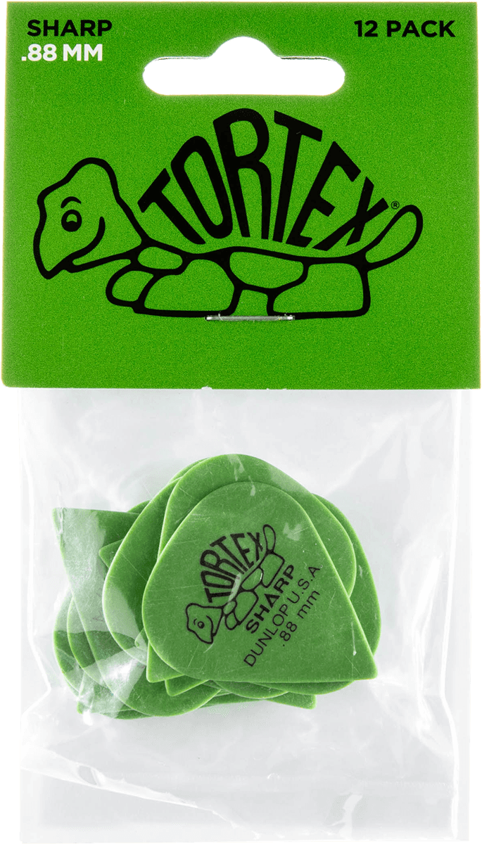 Jim Dunlop Tortex Sharp - 0.88mm Pack De 12 - Púas - Main picture