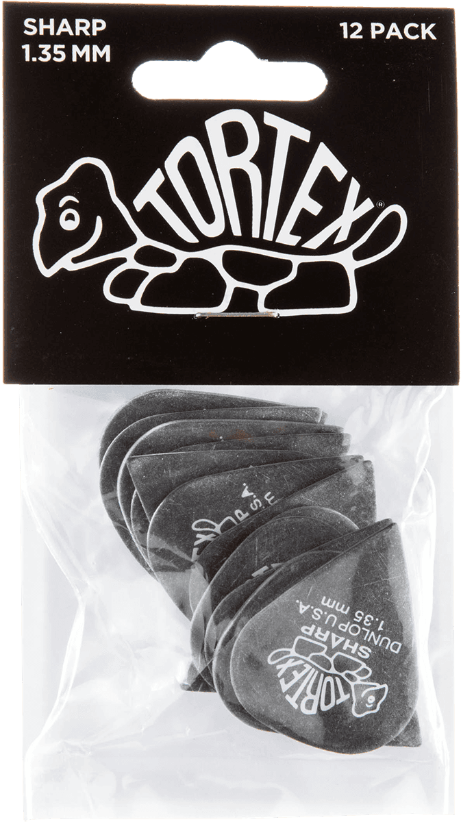 Jim Dunlop Tortex Sharp Pack De 12 - 1,35mm - Púas - Main picture