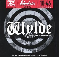 Cuerdas guitarra eléctrica Jim dunlop Electric Zakk Wylde Icon Electric 10-46 - Juego de cuerdas