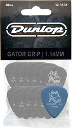 Púas Jim dunlop Gator Grip 417 1.14mm Set (x12)