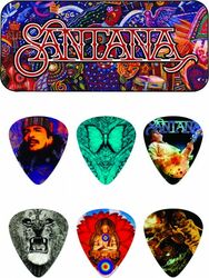 Púas Jim dunlop SANPT01M Carlos Santana Collector Tin