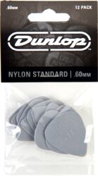 Púas Jim dunlop Nylon Standard 44 0.60mm Set (x12 )