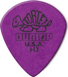 Púas Jim dunlop Tortext Jazz III 472RH3 - heavy 3